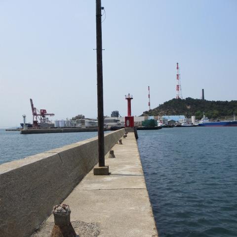 岡山県の釣りポイント,向日比港